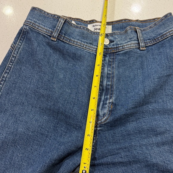 Reformation Clara High Rise Wide Leg Jeans Size 28 - Picture 9 of 12